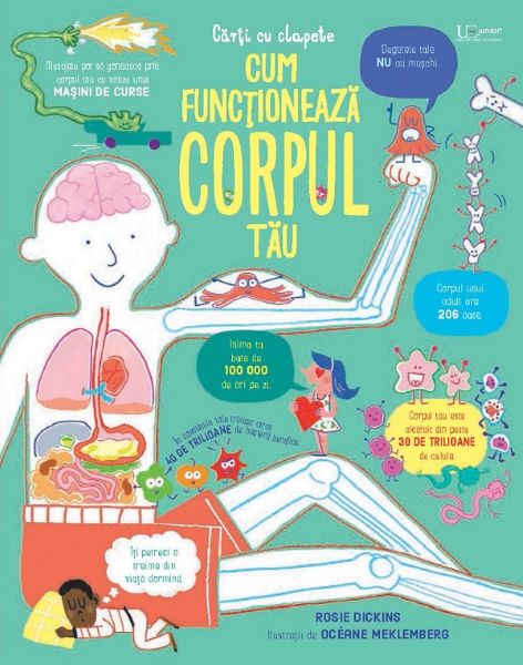 Cartea Cum functioneaza corpul tau. Usborne - Rosie Dickins, Oceane Meklemberg de Cum functioneaza corpul tau. Usborne - Rosie Dickins, Oceane Meklemberg