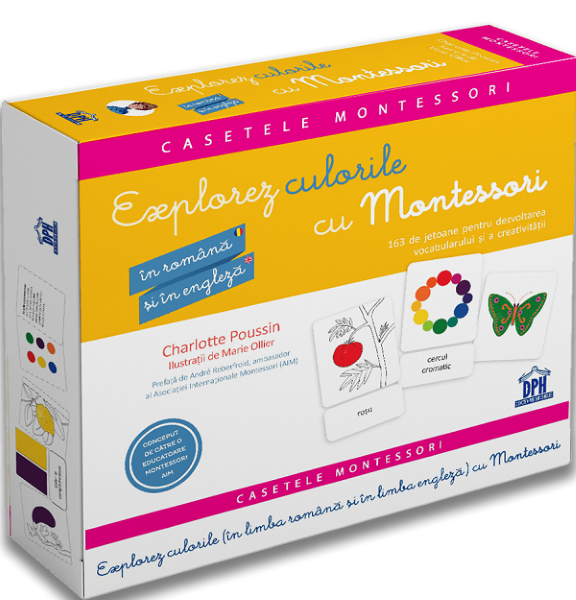 Cartea Explorez culorile cu Montessori. 163 de jetoane - Charlotte Poussin, Marie Ollier de Explorez culorile cu Montessori. 163 de jetoane - Charlotte Poussin, Marie Ollier