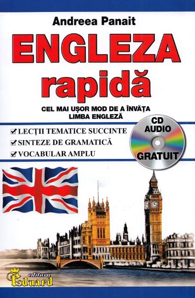 Cartea Engleza rapida + CD Audio - Andreea Panait de Andreea Panait