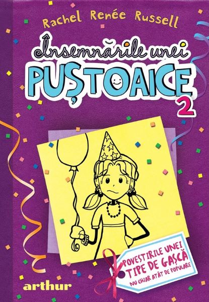 Cartea Insemnarile unei pustoaice Vol.2 - Rachel Renee Russell} de Rachel Renee Russell