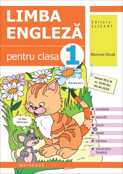 Cartea Limba engleza - Clasa 1 - Marinela Dinuta de Limba engleza - Clasa 1 - Marinela Dinuta