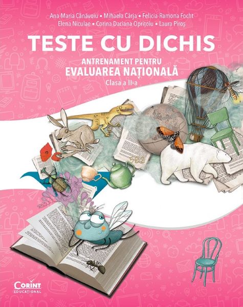 Cartea Teste cu dichis. Antrenament pentru Evaluarea Nationala - Clasa 2 - Ana-Maria Canavoiu de Teste cu dichis. Antrenament pentru Evaluarea Nationala - Clasa 2 - Ana-Maria Canavoiu
