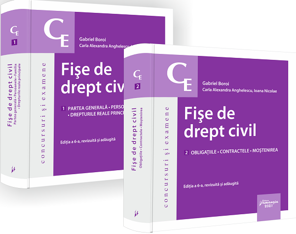 Cartea Fise de drept civil - Gabriel Boroi, Carla Alexandra Anghelescu, Ioana Nicolae de Ioana Nicolae