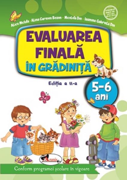 Cartea Evaluarea finala in gradinita 5-6 ani - Alice Nichita, Nicoleta Din de Alice Nichita