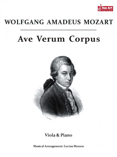 Cartea Ave Verum Corpus - Wolfgang Amadeus Mozart - Viola si pian de Ave Verum Corpus - Wolfgang Amadeus Mozart - Viola si pian