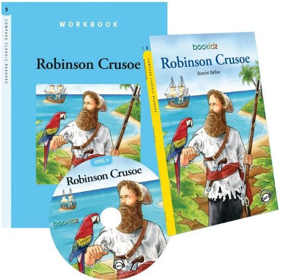 Cartea Robinson Crusoe. Compass Classic Readers Nivelul 3 - Daniel Defoe de Daniel Defoe