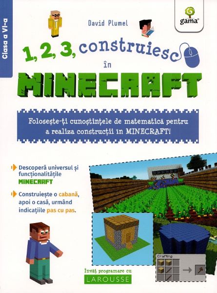 Cartea 1, 2, 3, construiesc in Minecraft - David Plumel de David Plumel