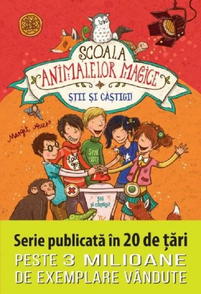 Cartea Scoala animalelor magice. Stii si castigi! - Margit Auer