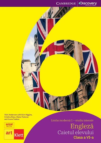 Cartea Limba engleza intensiv. Limba moderna 1 - Clasa 6 - Caietul elevului - Vicki Anderson, Eoin Higgins,Cristina Rusu, Ioana Tudose, Diana Tudoran de Limba engleza intensiv. Limba moderna 1 - Clasa 6 - Caietul elevului - Vicki Anderson, Eoin Higgins,Cristina Rusu, Ioana Tudose, Diana Tudoran