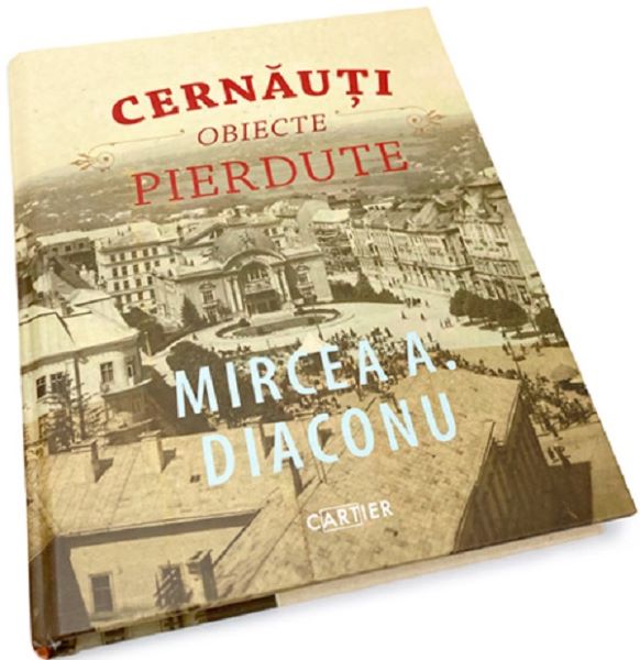Cernauti. Obiecte pierdute, Mircea A. Diaconu – copertă