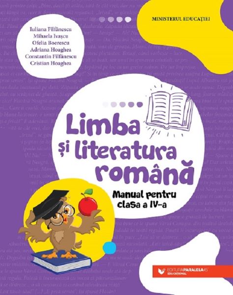 Cartea Limba si literatura romana - Clasa 4 - Manual - Iuliana Filfanescu, Mihaela Ivascu de Iuliana Filfanescu
