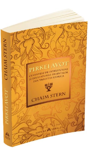 Pirkei Avot. Cuvintele de intelepciune si invataturile Parintilor din traditia iudaica, Chaim Stern – copertă