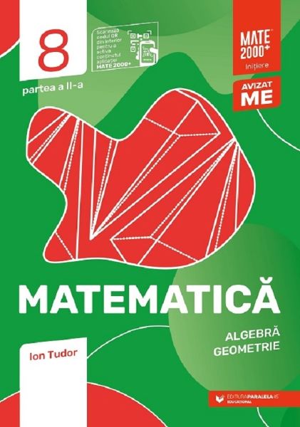 Cartea Matematica - Clasa 8 Partea 2 - Initiere - Ion Tudor de Ion Tudor