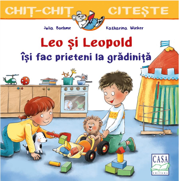 Cartea Leo si Leopold isi fac prieteni la gradinita - Julia Boehme, Katharina Wieker de Julia Boehme