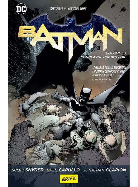 Cartea Batman Vol1: Conclavul bufnitelor - Scott Snyder de Batman Vol1: Conclavul bufnitelor - Scott Snyder