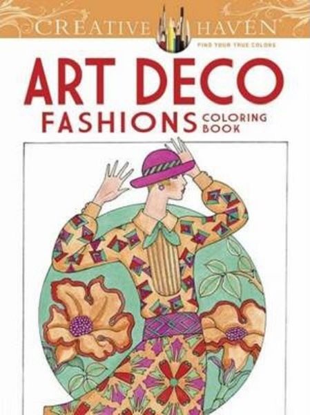 Cartea Art Deco Fashions. Coloring Book - Ming-Ju Sun