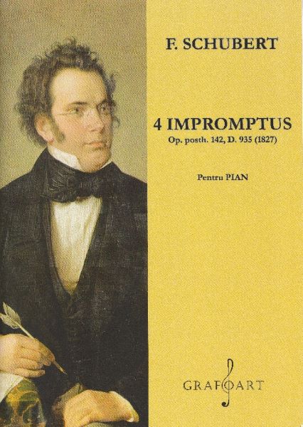 Cartea 4 impromptus pentru pian - Franz Schubert de 4 impromptus pentru pian - Franz Schubert