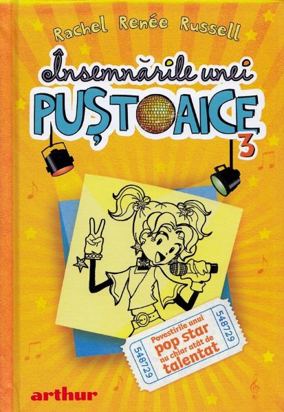 Cartea Insemnarile unei pustoaice Vol.3 - Rachel Renee Russell de Rachel Renee Russell