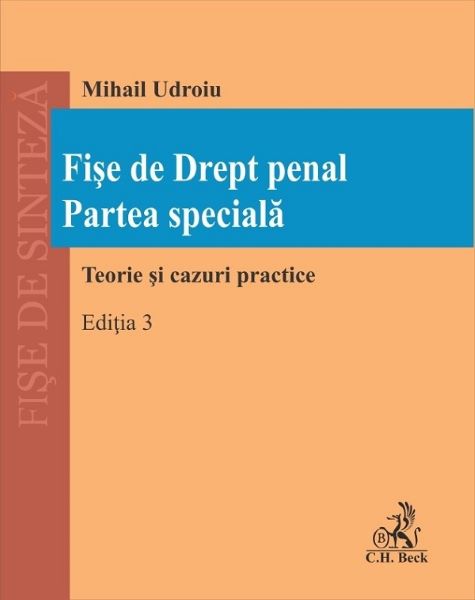Cartea Fise de drept penal. Partea speciala - Mihail Udroiu de Mihail Udroiu