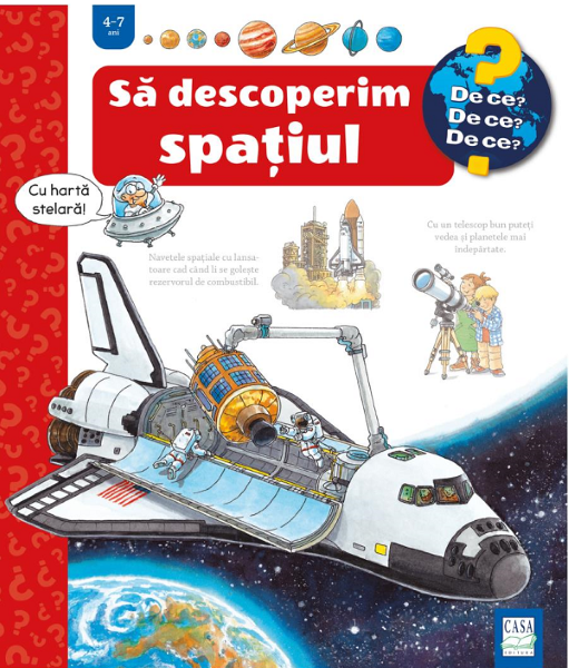 Cartea Sa descoperim spatiul - Andrea Erne de Sa descoperim spatiul - Andrea Erne