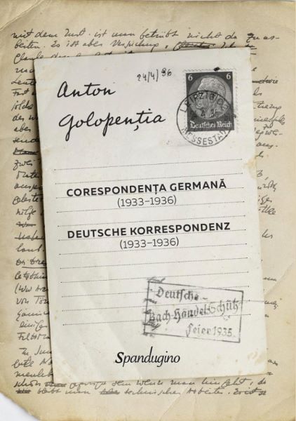 Cartea Corespondenta germana (1933-1936). Deutsche Korrespondenz (1933-1936) - Anton Golopentia de Corespondenta germana (1933-1936). Deutsche Korrespondenz (1933-1936) - Anton Golopentia