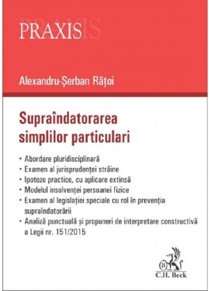 Cartea Supraindatorarea simplilor particulari - Alexandru-Serban Ratoi de Alexandru-Serban Ratoi