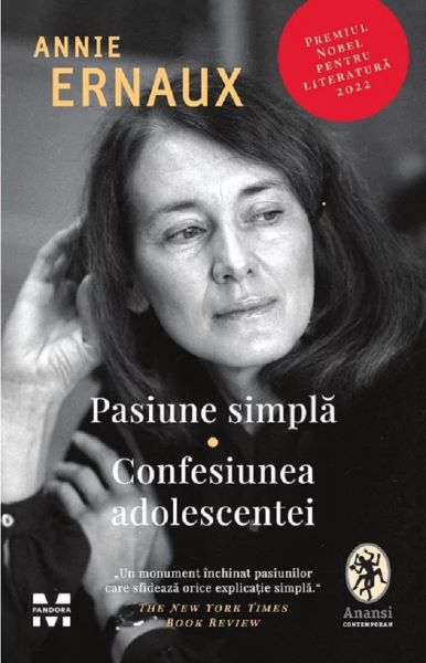 Cartea Pasiune simpla. Confesiunea adolescentei - Annie Ernaux de Annie Ernaux