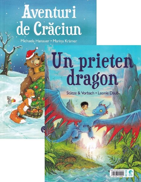 Cartea Aventuri de Craciun / Un prieten dragon - Michaela Hanauer, Marina Kramer, Stutze and Vorbach, Leonie Daub de Aventuri de Craciun / Un prieten dragon - Michaela Hanauer, Marina Kramer, Stutze and Vorbach, Leonie Daub
