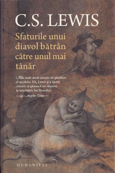 Cartea Sfaturile unui diavol batran catre unul mai tanar de C. S. Lewis