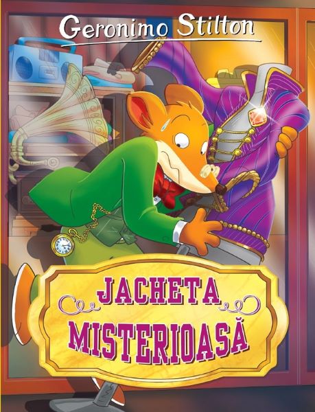 Cartea Jacheta misterioasa de Geronimo Stilton