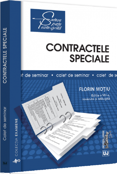 Cartea Contractele speciale. Sinteze teoretice. Teste-grila si spete Ed.8 de Contractele speciale. Sinteze teoretice. Teste-grila si spete Ed.8