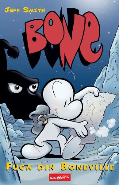Cartea Bone. Fuga din Boneville de Jeff Smith