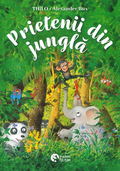 Cartea Prietenii din jungla. Un panda la scoala de Thilo