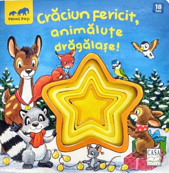 Cartea Craciun fericit, animalute dragalase! de Craciun fericit, animalute dragalase!
