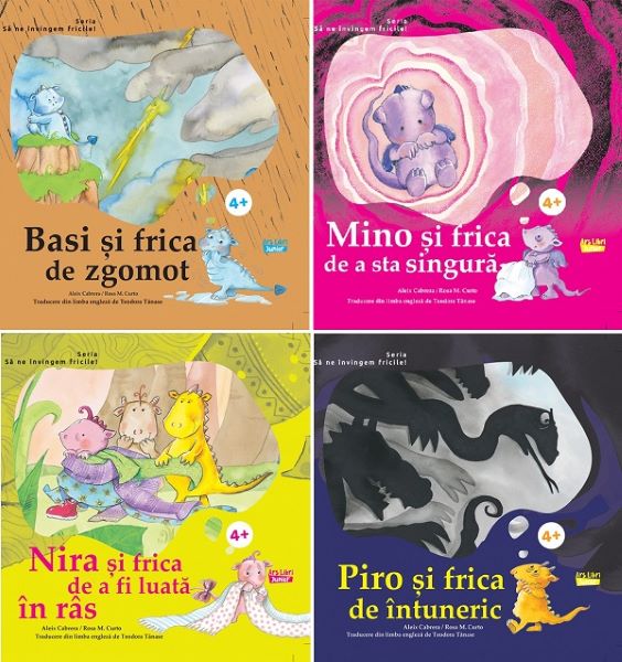 Cartea Pachet 4 carti: Seria Sa ne invingem fricile de Aleix Cabrera