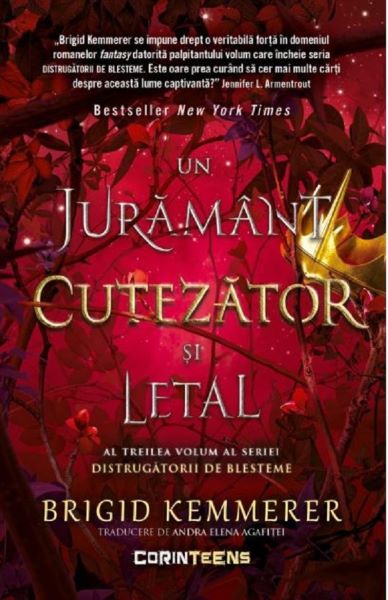 Cartea Un juramant cutezator si letal. Seria Distrugatorii de blesteme Vol.3 de Brigid Kemmerer