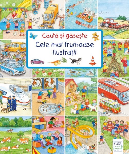 Cartea Cauta si gaseste. Cele mai frumoase ilustratii de Susanne Gernhauser