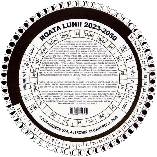 Cartea Roata lunii 2023-2050 de Dan-George Uza