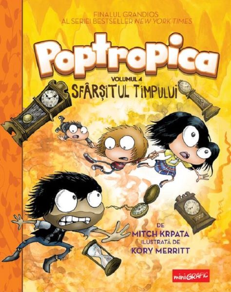 Cartea Poptropica Vol.4: Sfarsitul timpului de Kory Merritt