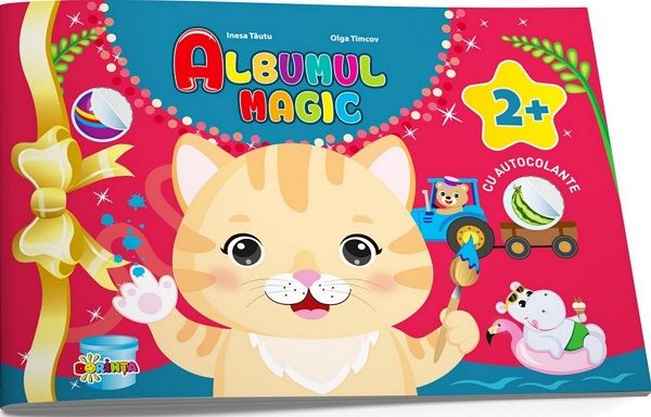 Cartea Albumul magic cu autocolante 2 ani+ de Olga Timcov