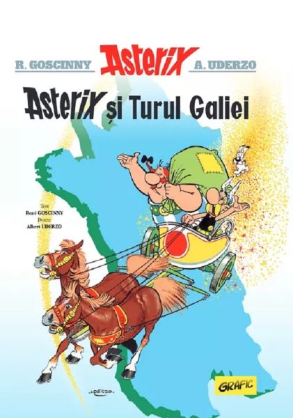 Cartea Asterix si Turul Galiei. Seria Asterix Vol.5 de Rene Goscinny