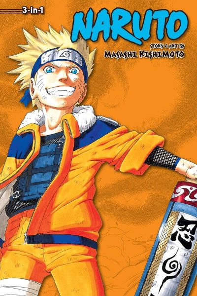 Cartea Naruto (3-in-1 Edition) Vol.4 de Naruto (3-in-1 Edition) Vol.4