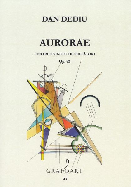 Cartea Aurorae pentru cvintet de suflatori Op. 82 de Aurorae pentru cvintet de suflatori Op. 82