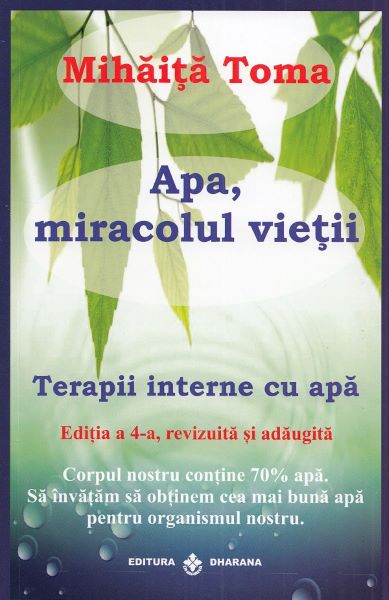 Cartea Apa, miracolul vietii Ed.4 de Apa, miracolul vietii Ed.4