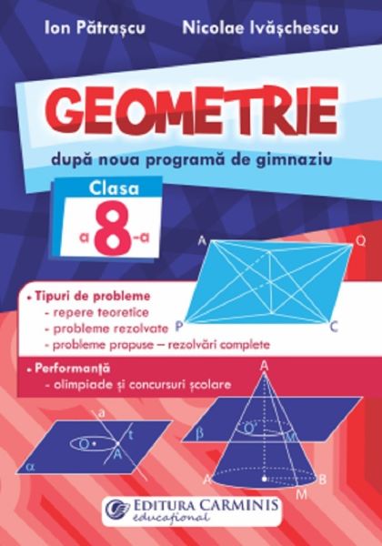 Cartea Geometrie - Clasa 8 de Geometrie - Clasa 8