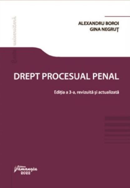 Cartea Drept procesual penal Ed.3 de Drept procesual penal Ed.3
