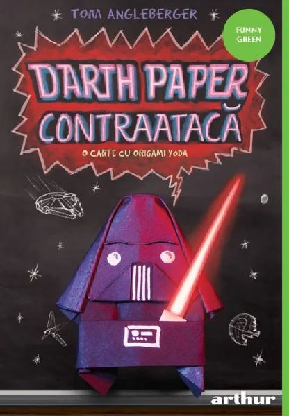 Cartea Darth Paper contraataca: O carte cu Origami Yoda de Darth Paper contraataca: O carte cu Origami Yoda