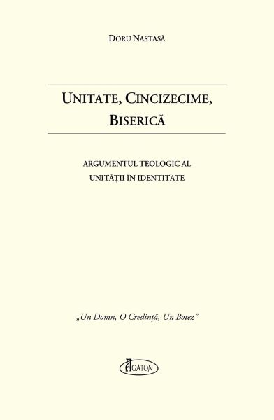 Cartea Unitate, Cincizecime, Biserica de Doru Nastasa
