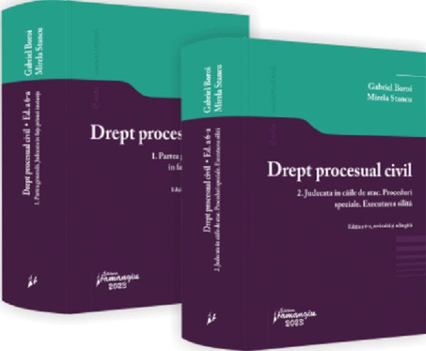 Cartea Drept procesual civil Vol.1 + Vol.2 Ed.6 de Drept procesual civil Vol.1 + Vol.2 Ed.6