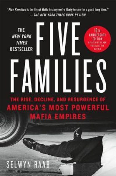 Five Families, Selwyn Raab – copertă